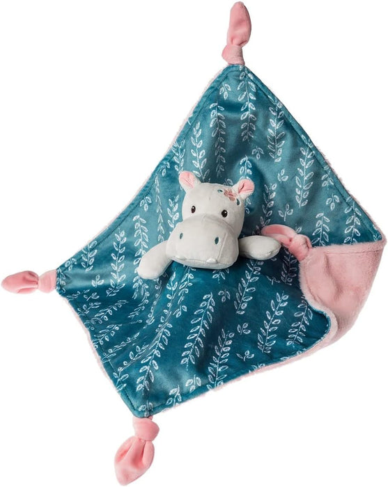 Mary Meyer Jewel Hippo Character Security Blanket