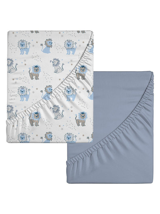 Draps de lit de bébé de Mish Mash (Paquet de 2)