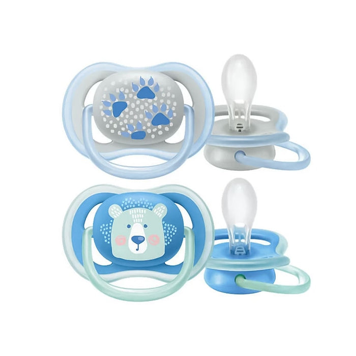Philips Avent Ultra Air Pacifiers Animal Prints - 6-18m - Pack of 2