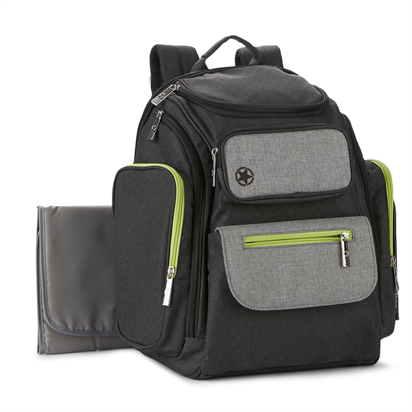 Jeep Sac à couches Adventurers Backpack Gris