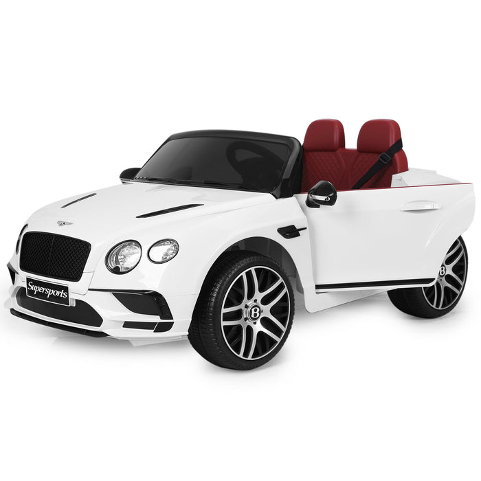 Voltz Toys Voiture pour enfant double siège Bentley Continental Supersports avec télécommande