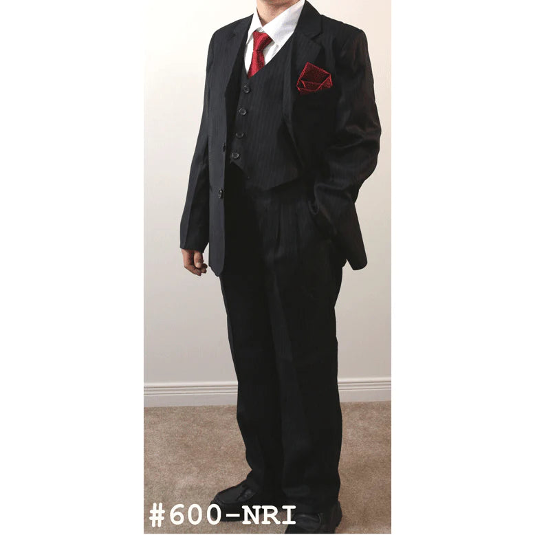 Boys top pinstripe suit