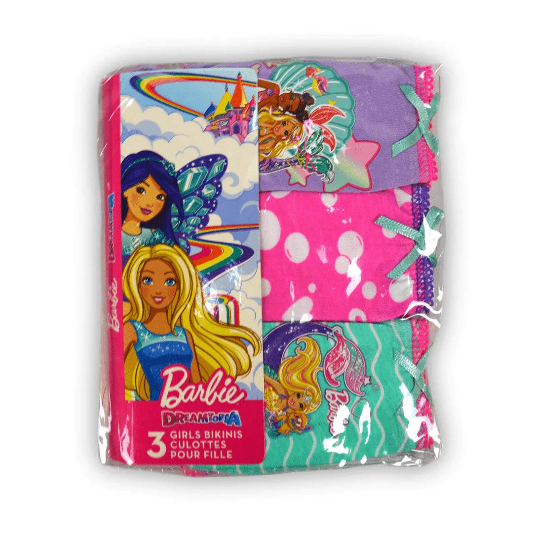 Jellifish Girls Barbie Underwear - 3 Pack — Goldtex