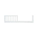 Lil' Angels® - Lil' Angels Toddler Bed Conversion Rail for Naples Crib - White