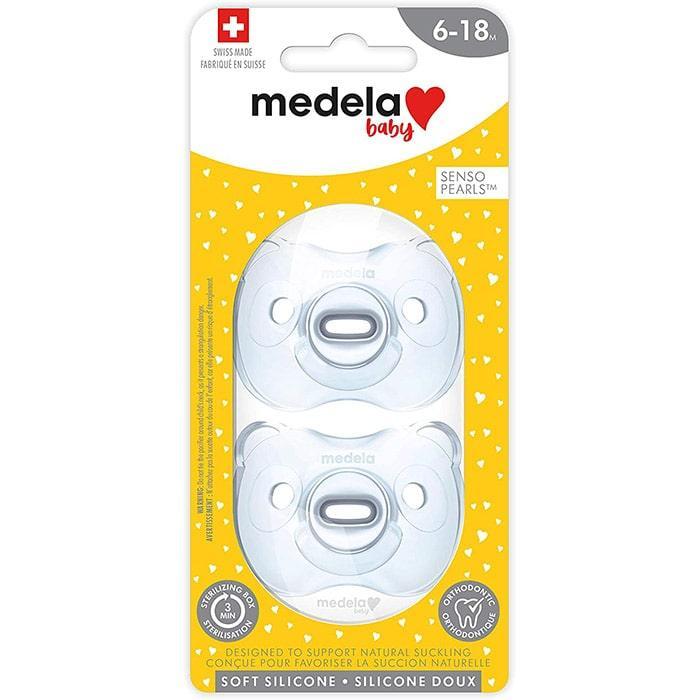 Medela® - Medela Senso Pearls Pacifiers - 2 Pack - Clear (0-6m)