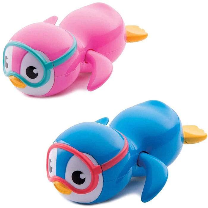 Munchkin Wind Up Baby Bath Toy Swimming Penguin — Goldtex
