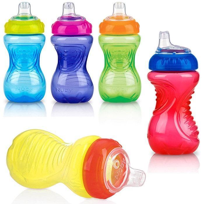 Nuby No-Spill Easy Grip Sippy Cup (1 Pack) — Goldtex