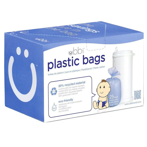 Ubbi® - Ubbi® Plastic Bags for Ubbi Diaper Pail (25 pack)