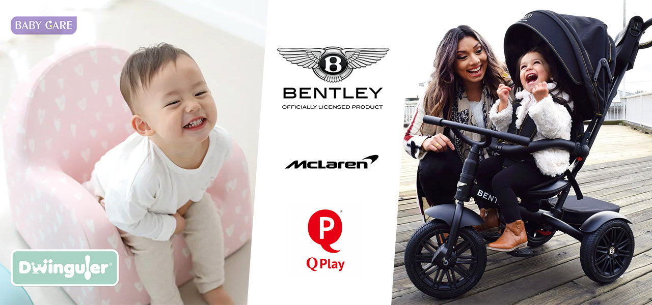 Posh Baby & Kids - Q Play, Bentley, McLaren, Dwinguler, Baby Care, 