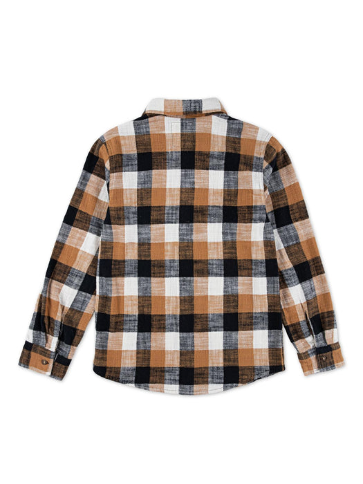 Chemise à carreaux en flanelle de coton Buffalo pour enfants Levi's | Tailles : S/P à XL/TG