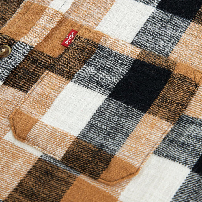 Levis Kids' Buffalo Cotton Flannel Checked Shirt Size | S/P to XL/TG