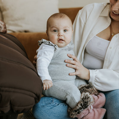 Petit Coulou Baby Winter Booties - (0-6m)