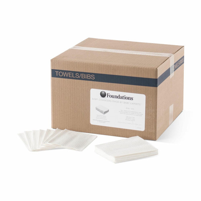 Goldtex® 2-Ply Non-Waterproof Paper Liners for Baby Changing Stations – Disposable Diaper Liners, 500 Pack