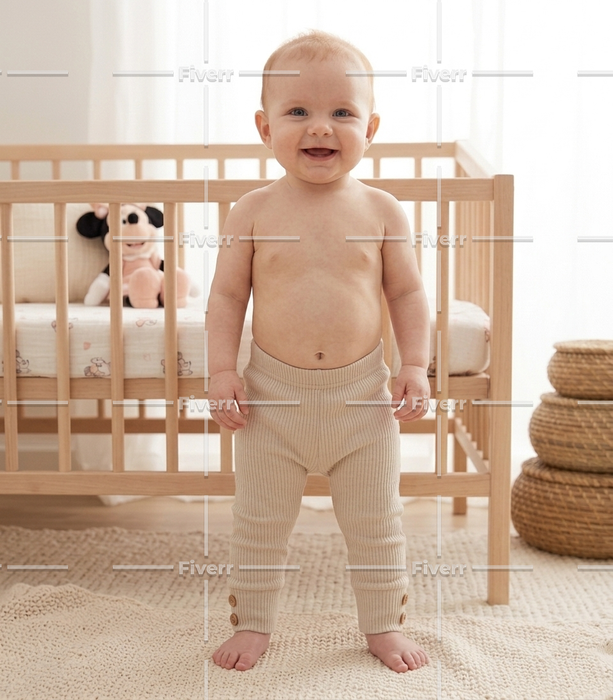Haddad Baby Pants 2PK Set Size | NB to 9M