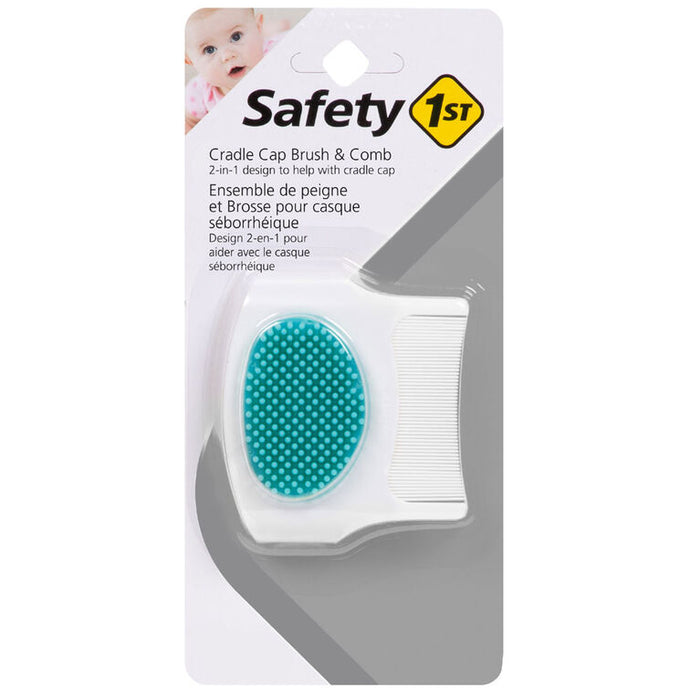 Safety 1st Cradle Cap 2-in-1 Design Brush & Comb