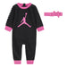 Jordan infant Holiday Shine set Black 01