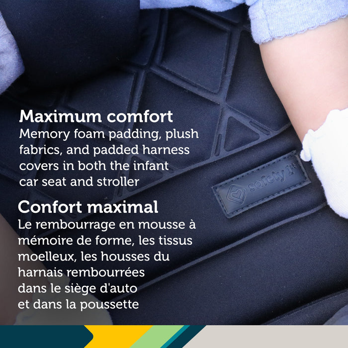 Système de voyage Raya de Safety 1st  avec siège auto pour bébé Onboard FLX