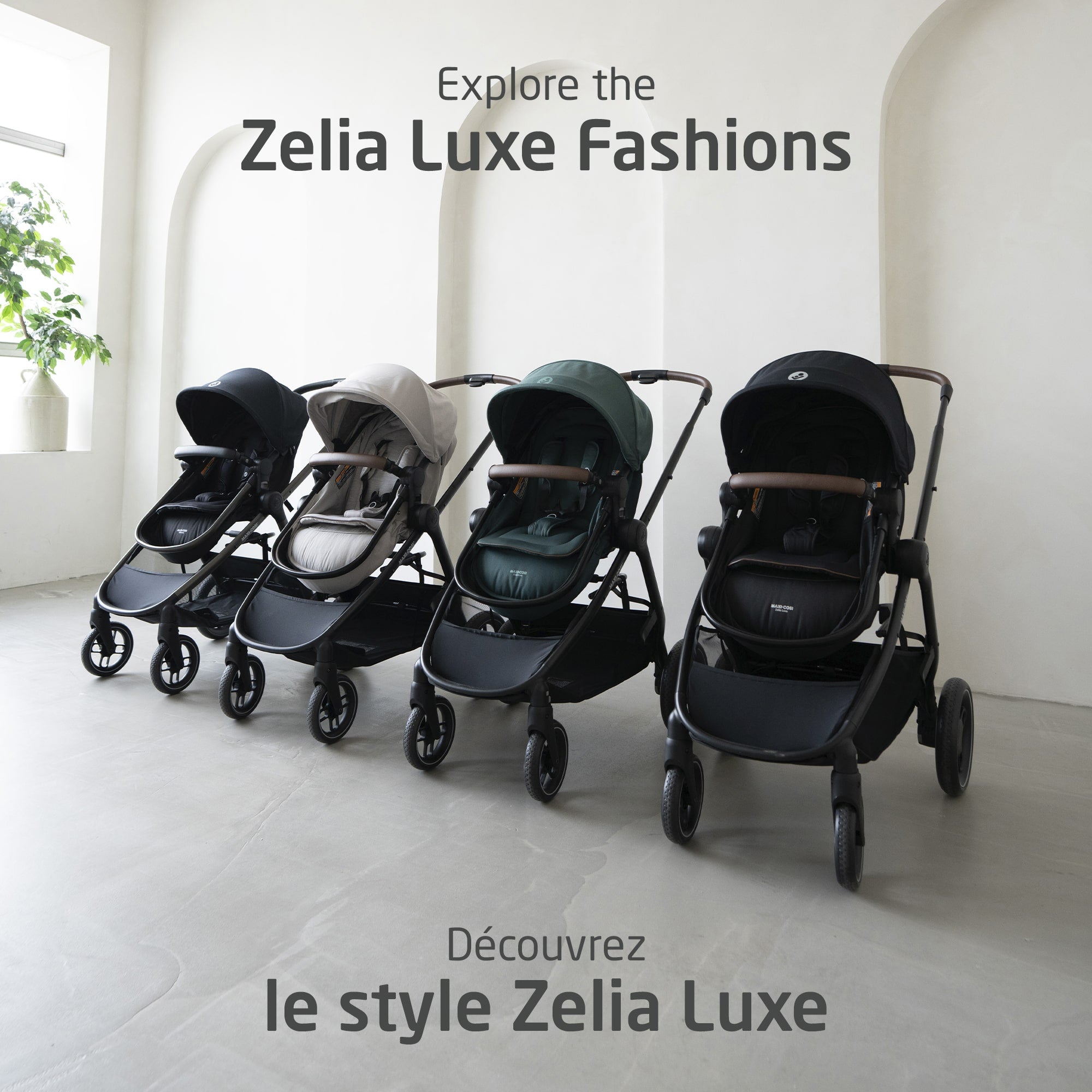 Maxi Cosi Zelia LUXE 5-in-1 Modular Travel System