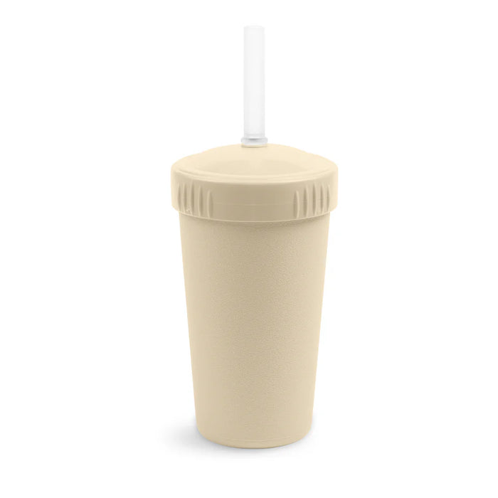 Re-Play Recycled Plastic Straw Cup with Lid & Straw