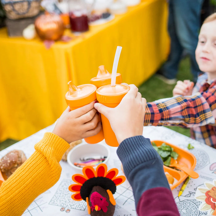 Re-Play Recycled Plastic Straw Cup with Lid & Straw