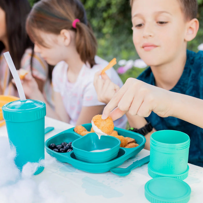Re-Play Recycled Plastic Straw Cup with Lid & Straw