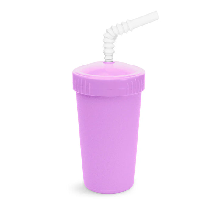 Re-Play Recycled Plastic Straw Cup with Lid & Straw
