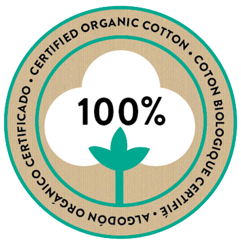 Bavoirs en coton biologique pour bébé Onyx & Green - Lot de 2