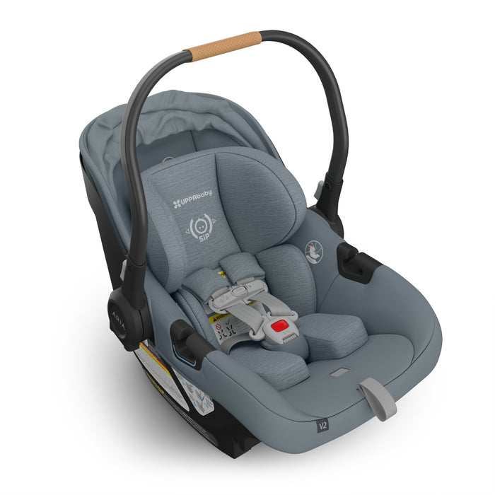 Aria V2 Infant Car Seat – 6 lb Ultra-Lightweight Design with Load Leg & SmartSecure® Install