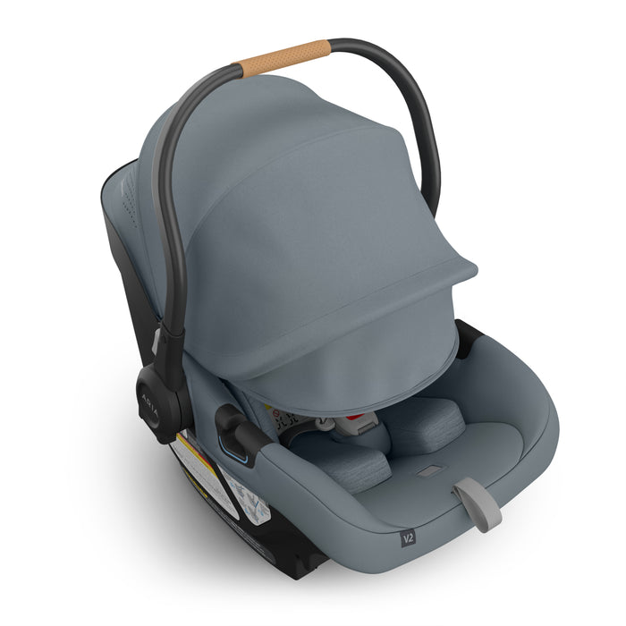 Aria V2 Infant Car Seat – 6 lb Ultra-Lightweight Design with Load Leg & SmartSecure® Install