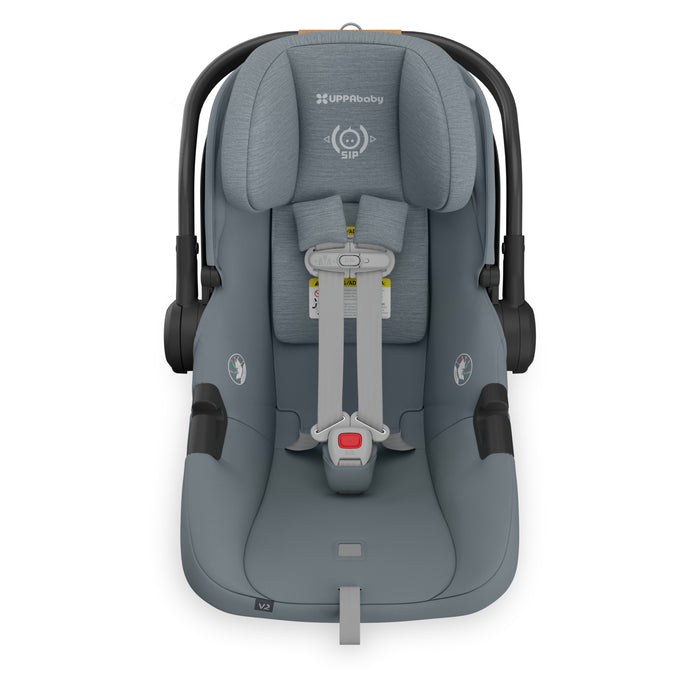Aria V2 Infant Car Seat – 6 lb Ultra-Lightweight Design with Load Leg & SmartSecure® Install