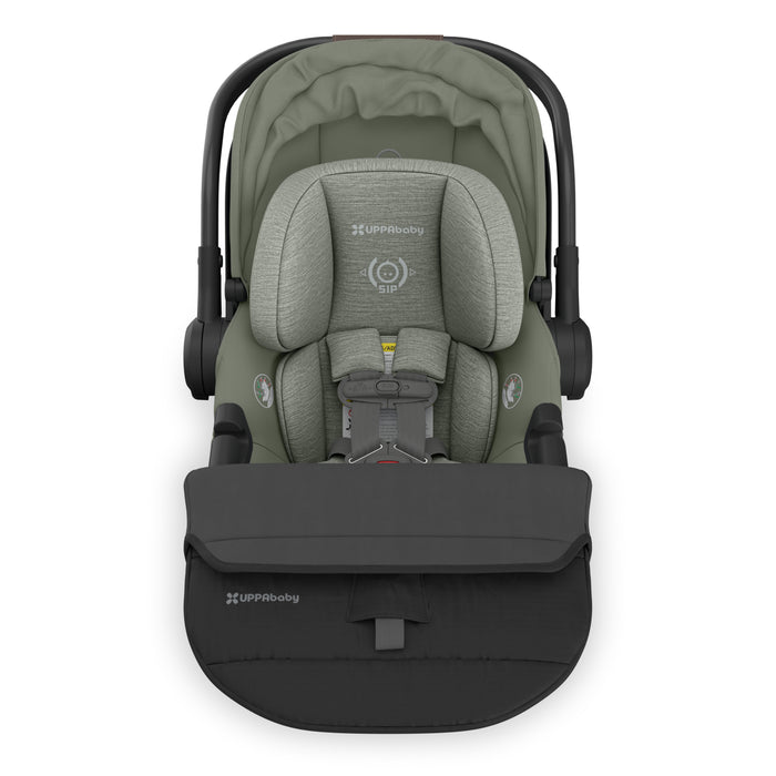Aria V2 Infant Car Seat – 6 lb Ultra-Lightweight Design with Load Leg & SmartSecure® Install