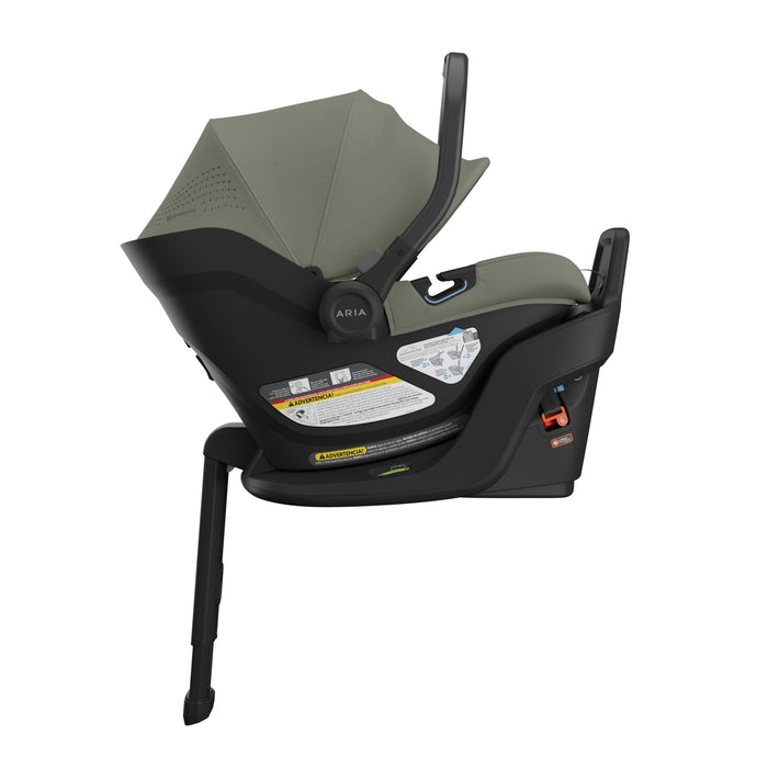 Aria V2 Infant Car Seat – 6 lb Ultra-Lightweight Design with Load Leg & SmartSecure® Install