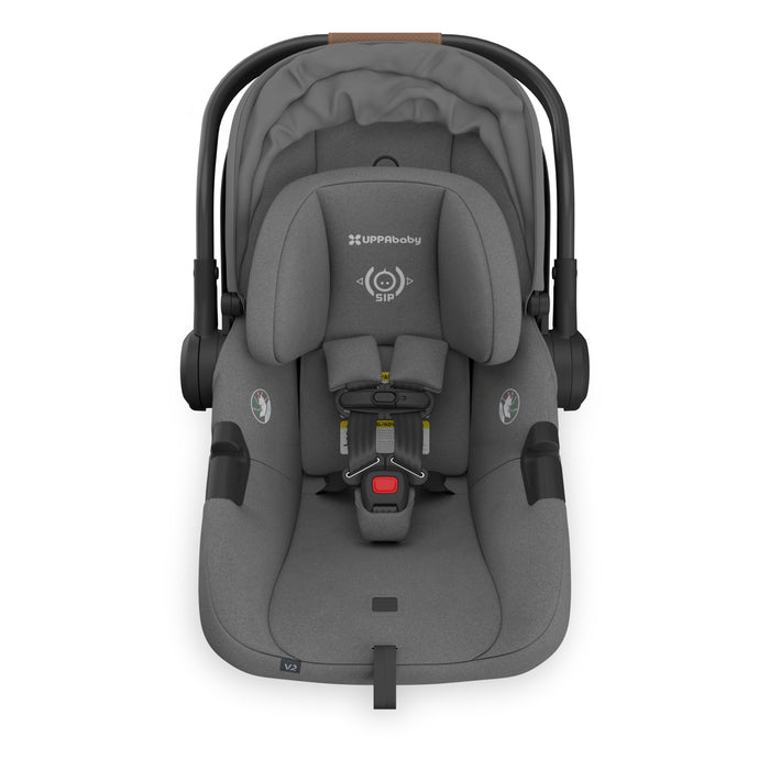Aria V2 Infant Car Seat – 6 lb Ultra-Lightweight Design with Load Leg & SmartSecure® Install