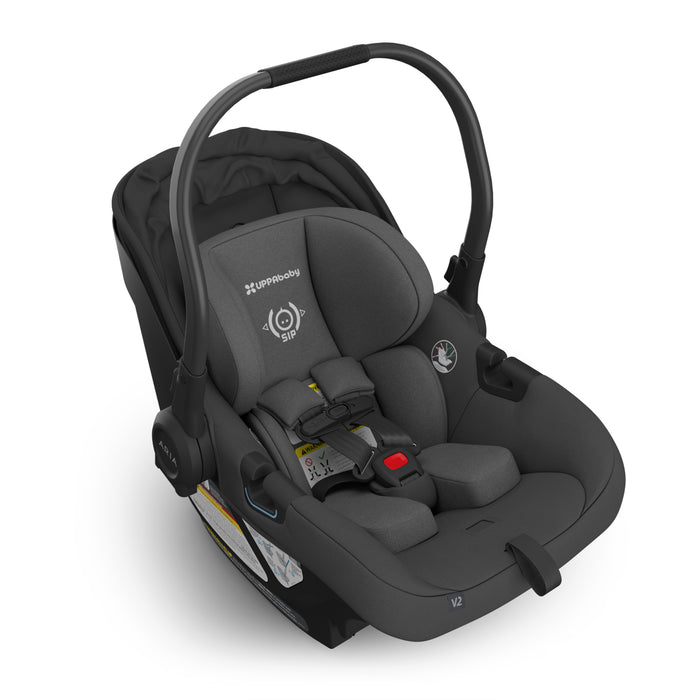 Aria V2 Infant Car Seat – 6 lb Ultra-Lightweight Design with Load Leg & SmartSecure® Install