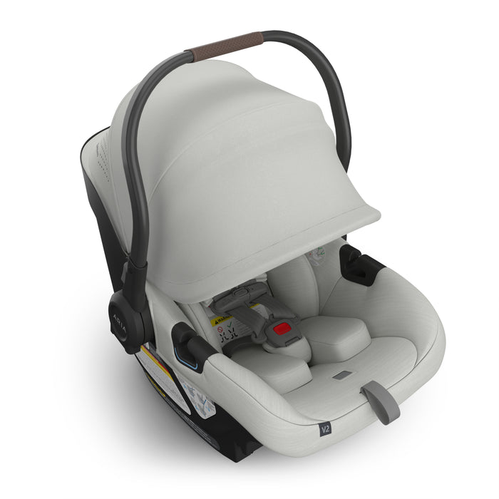 Aria V2 Infant Car Seat – 6 lb Ultra-Lightweight Design with Load Leg & SmartSecure® Install