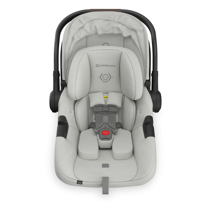 Aria V2 Infant Car Seat – 6 lb Ultra-Lightweight Design with Load Leg & SmartSecure® Install