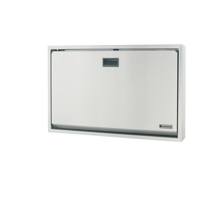Goldtex® Premier Stainless Horizontal Baby Changing Station – Surface Mount