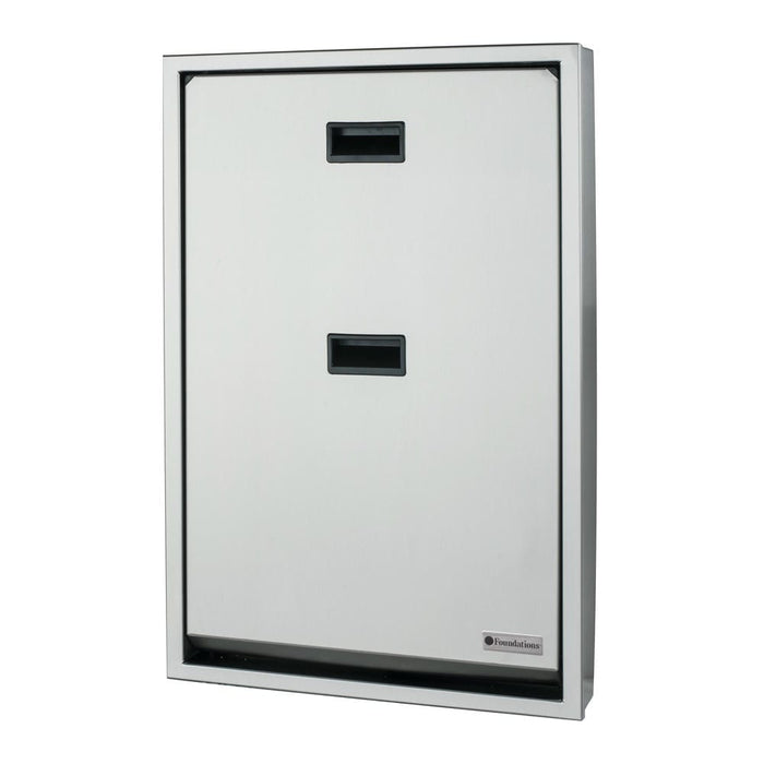 Goldtex® Premier Stainless Vertical Baby Changing Station – Surface Mount