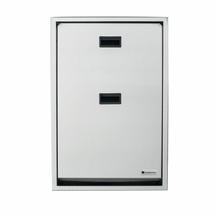 Goldtex® Premier Stainless Vertical Baby Changing Station – Surface Mount