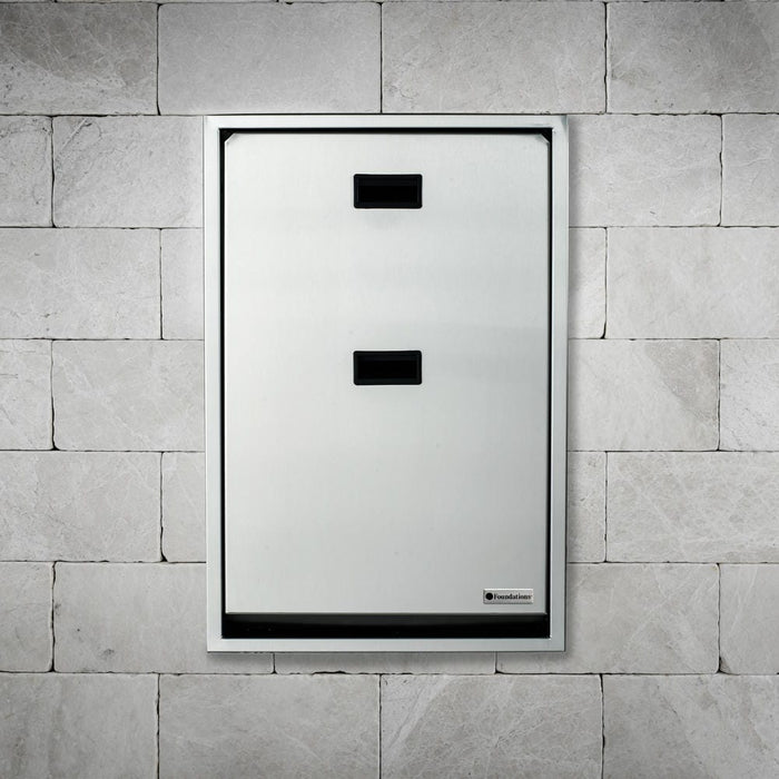 Goldtex® Premier Stainless Vertical Baby Changing Station – Surface Mount