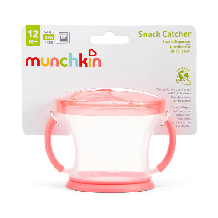 Munchkin Snack Catcher Toddler Snack Cup – Spill-Proof Snack Container (12m+) - 1 Cup