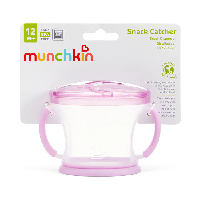 Munchkin Snack Catcher Toddler Snack Cup – Spill-Proof Snack Container (12m+) - 1 Cup