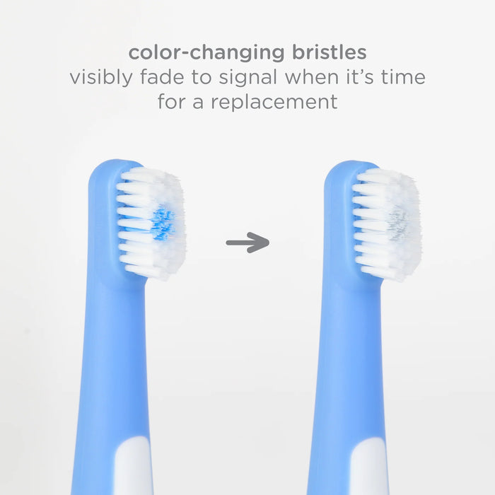 Ensemble de brosses à dents pour bébé et tout-petits 3 étapes UBBI