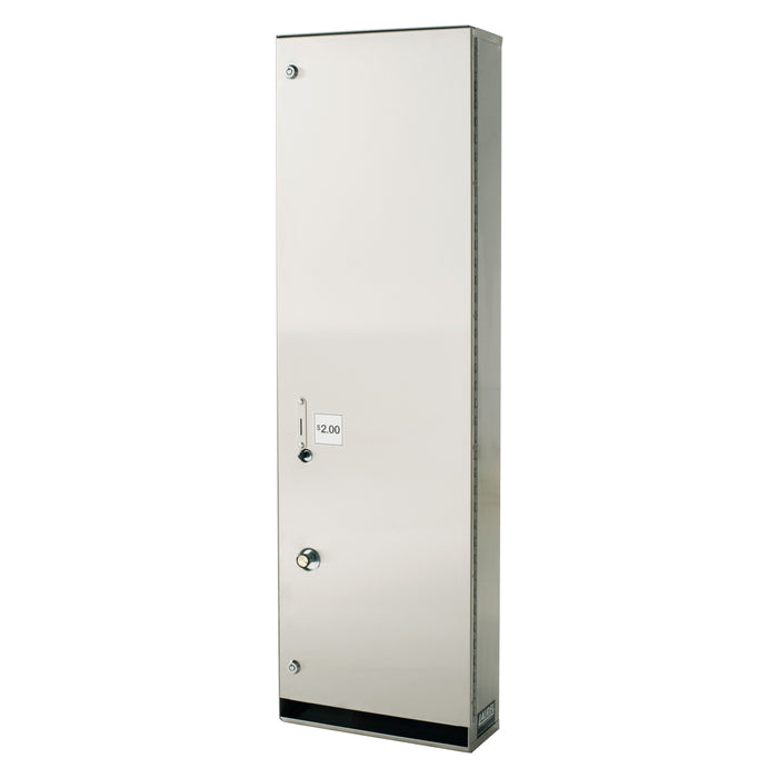 Goldtex Foundations® 106-SS Stainless Steel Wall-Mounted Diaper Dispenser – Commercial Diaper Vendor