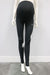 Courage Legging Black-White maternity leggings shown on a mannequin against a plain wall.
