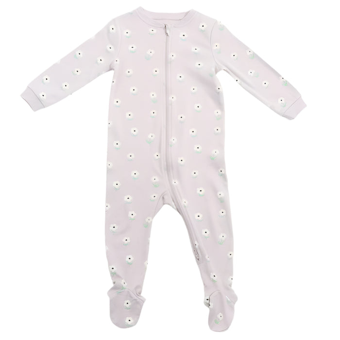 M.I.D. Baby Girls Footed Sleeper (NB to 9m)