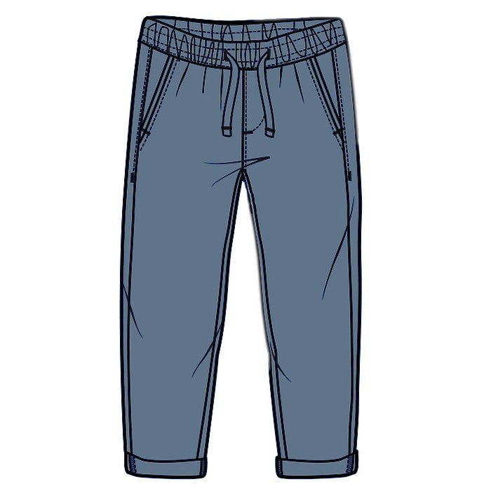 M.I.D. Oceano Dune Boys’ Twill Pull-On Pants – Sizes 2 to 7 Years