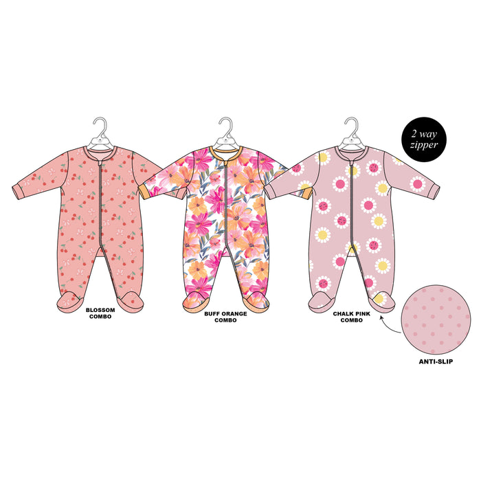 M.I.D® Blossom Baby Pyjama Size (NB-9m)