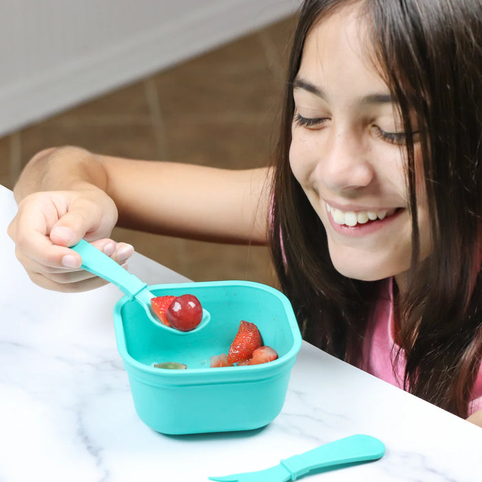 Re-Play Recycled Plastic Square 12oz Bowl - Solde Individually