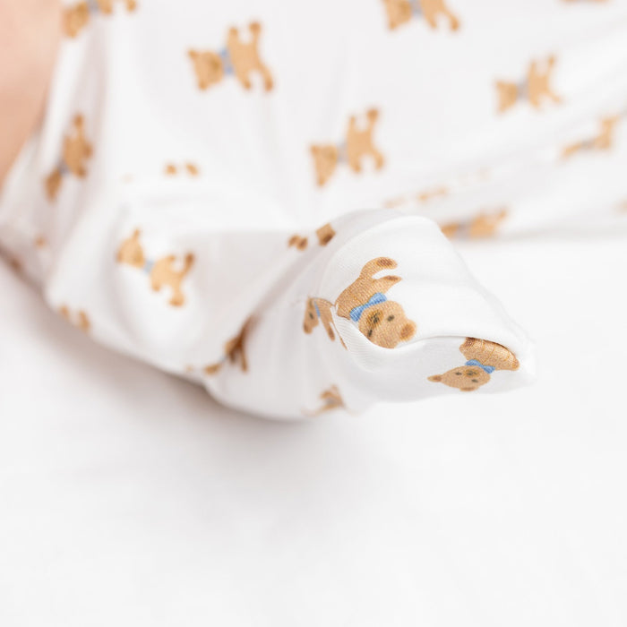 Lulujo Baby Footed Sleeper (0-6m)